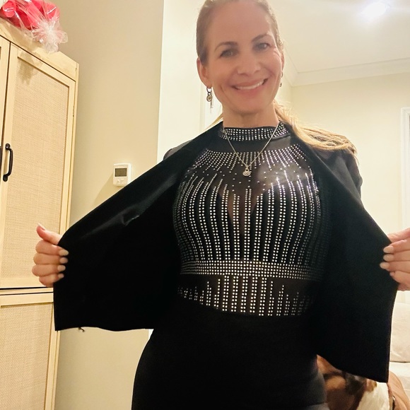 Rhinestone body suit.  It’s a beauty - Picture 2 of 4